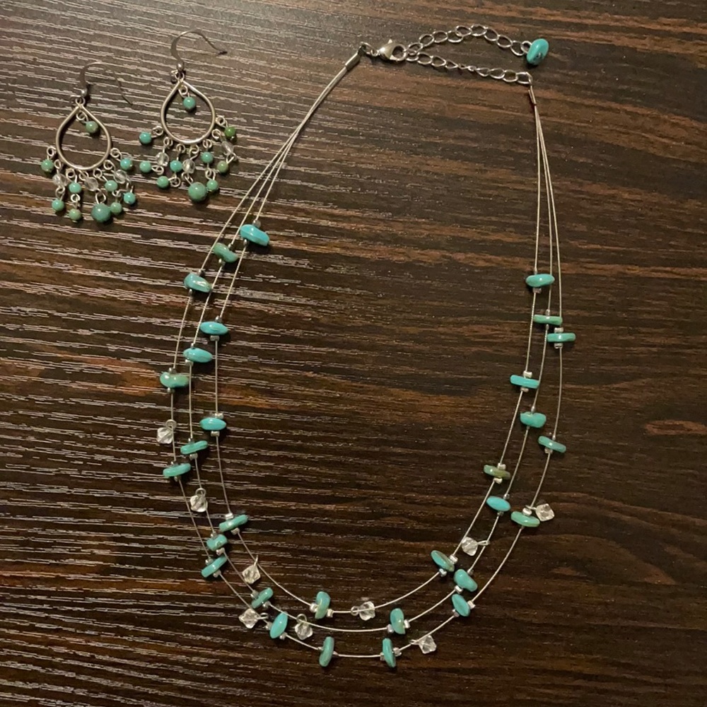 Turquoise Stone Fashion‎ Jewelry